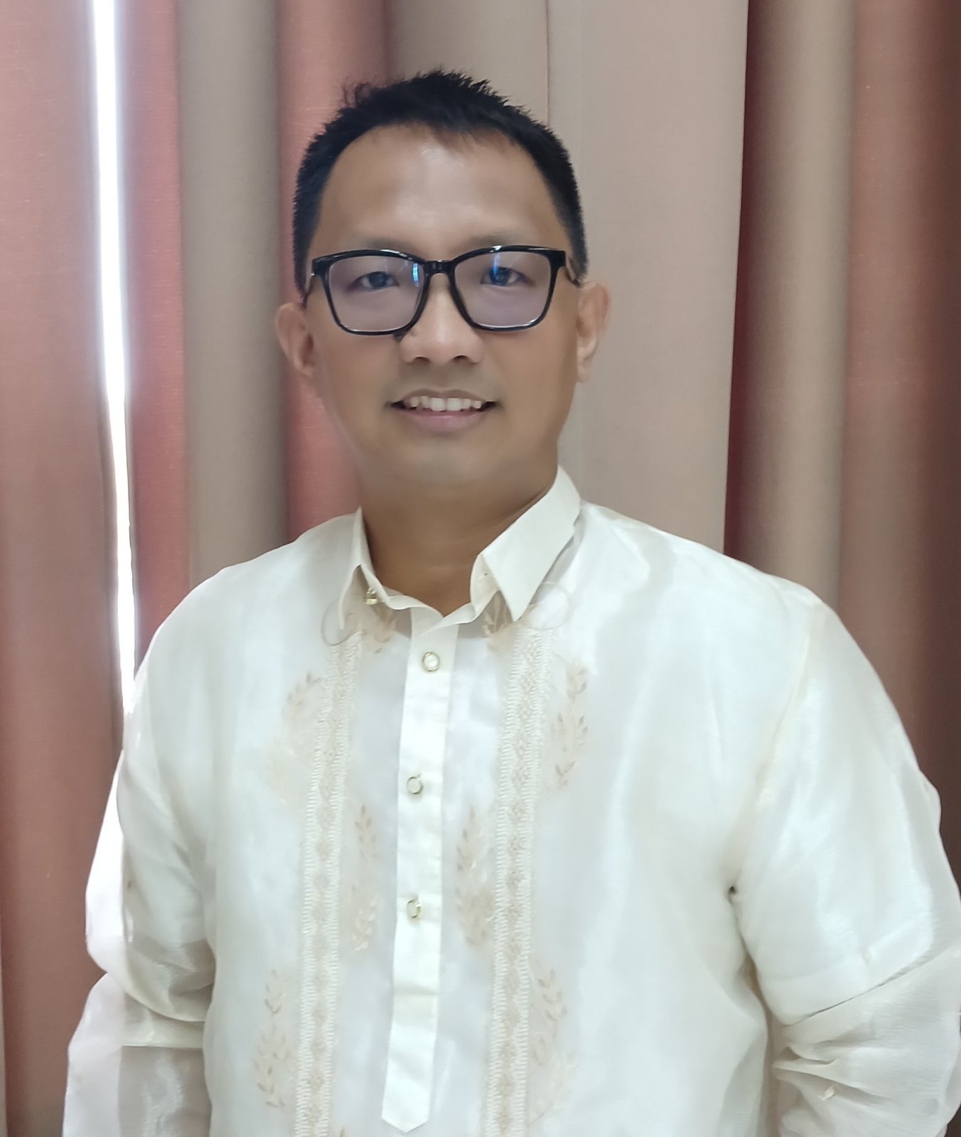 Dr. Nelson in Barong